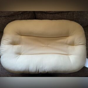 Snuggle Me Organic Infant Lounger, Honey, Like New